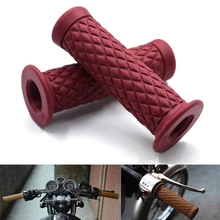 Универсальный Резиновый рукав для мотоцикла 7/8 ''22 мм 8 цветов для Kawasaki ZX-6 W800 SE NINJA 650R VERSYS ZZR600 ZXR400