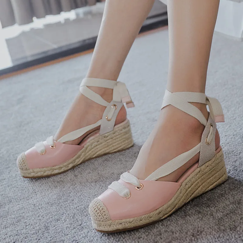 

Fashion Sandals T-tied Women Sandals Girl Dance Party High Heel Sandals Round Toe Female Shoes Thick Sole Handmade Heel Pumps