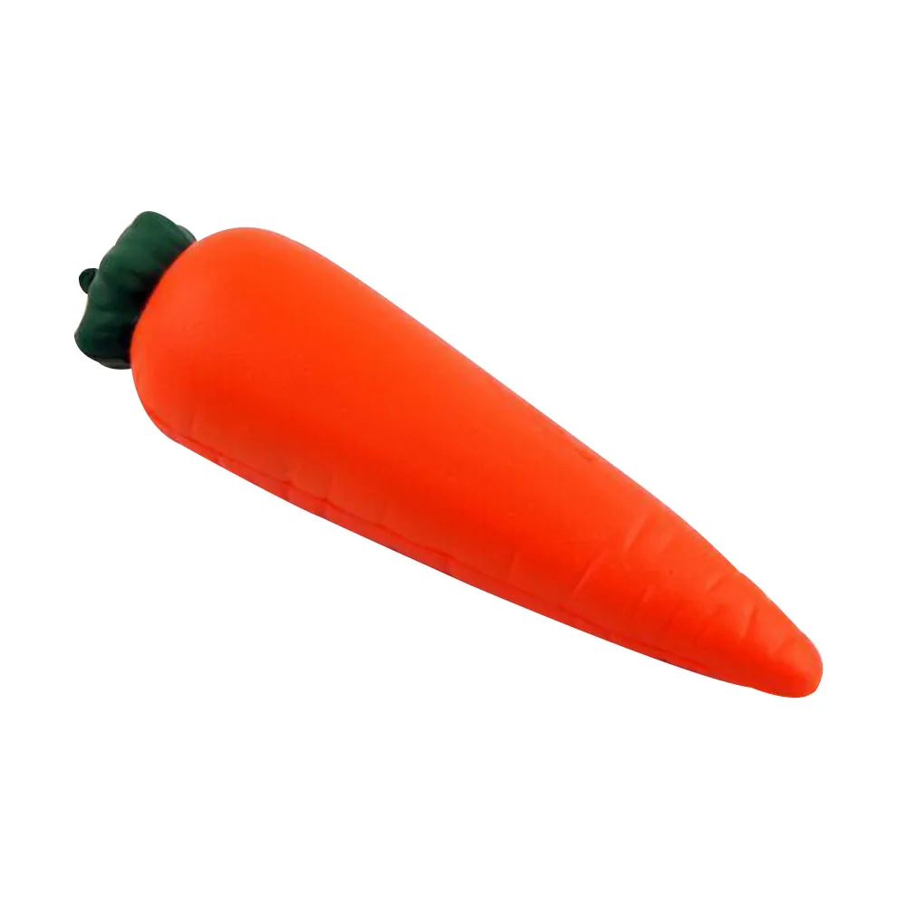 14 см милые мягкие морковки имитируют Подвески с ремешками для телефона ключ Шарм медленно поднимающийся эластичность стресс стрейч дети сжимаются игрушки подарки