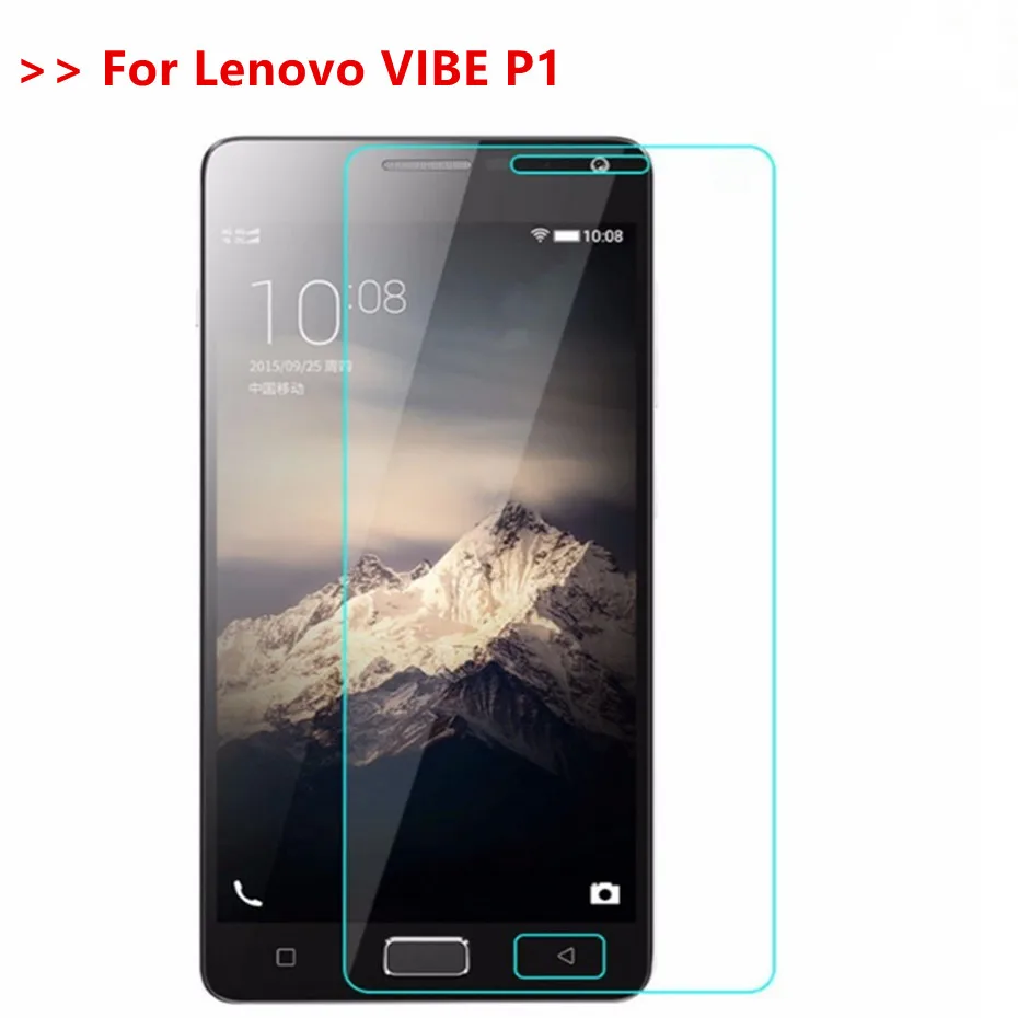 Закаленное стекло для Lenovo VIBE P1 P1a42 P1c72 P1c58 Dual Sim Lte 9H Взрывозащищенная защитная