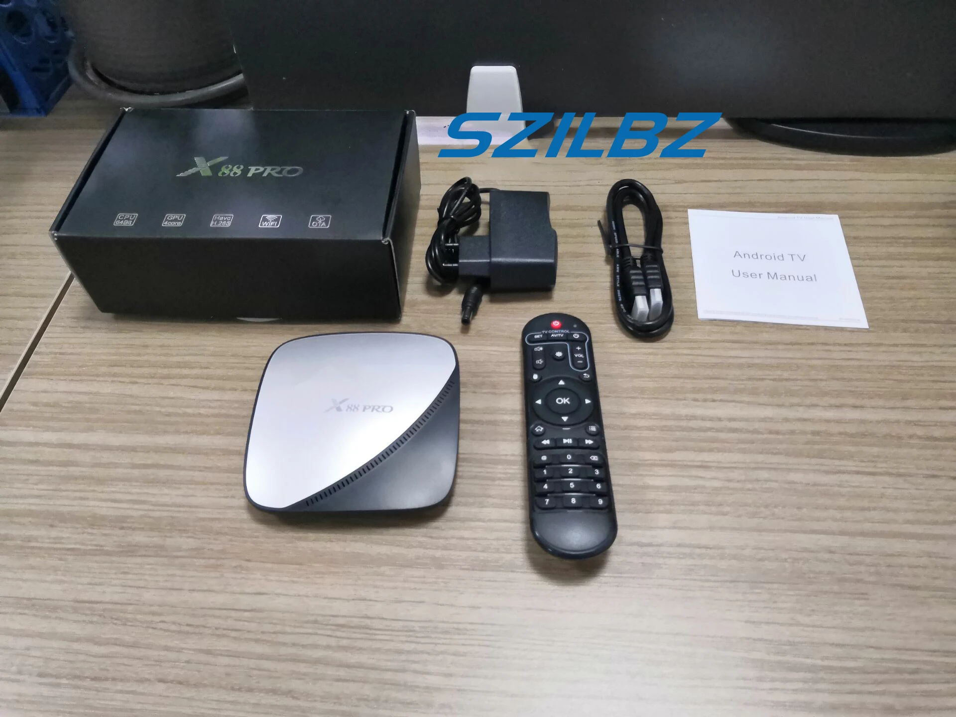 SZILBZ X88 PRO RK3318 4 Гб 64 ГБ Android tv Box 9,0 Dual Wifi HDR 4K Smart tv Box X88PRO медиаплеер телеприставка