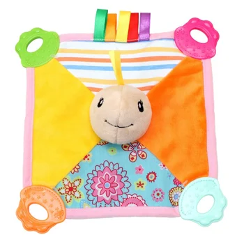 

New Baby Infant Soft Towe Plush Animal Soothe Appease Comfort Toy Pacifier Towel Appeasing Towel Soothing Towel Baby Plush Toys