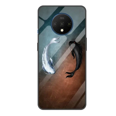 Чехол s для oneplus 7 t чехол One Plus 7 t чехол из закаленного стекла задний бампер oneplus 7 t 1+ 7T 1+ 7 t чехол для телефона оболочка для oneplus 7 t 7 t - Цвет: A13