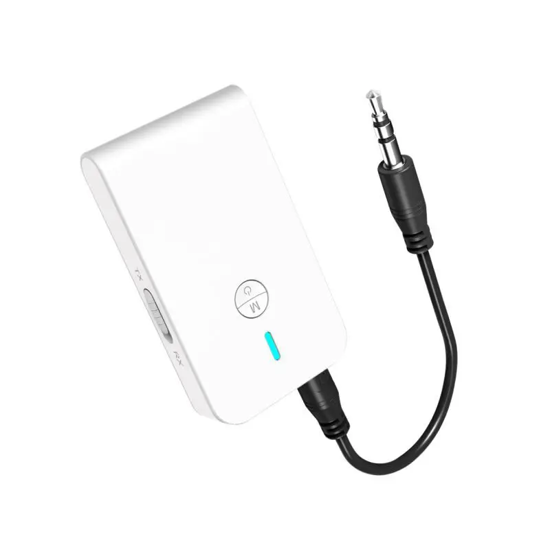 2 в 1 Bluetooth 5,0 передатчик приемник 3,5 мм стерео аудио адаптер для ТВ наушники колонки Беспроводной Bluetooth