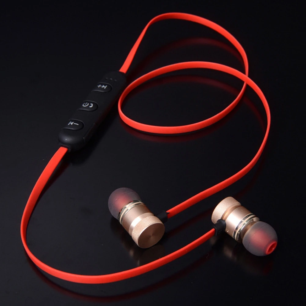 Наушники Беспроводная стерео гарнитура Bluetooth наушники магнитные наушники-вкладыши стерео спортивный телефон Универсальный