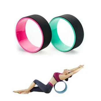

TPE Cushion Yoga Wheel Pilates Professional Yoga Circles Gym Workout Back Training Tool For Waist Shape Bodybuilding Fitness
