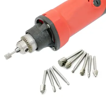

10Pc 10Pc HSS Router Carbide Engraving Bits & 10Pcs Router Bit 1/8"(3mm) Shank For Rotary Tools for DIY Woodworking, Carving,