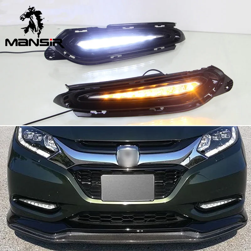 12v Led Daytime Running Light Daylight Abs Car Drl For Honda Hrv Hrv