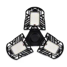 Супер яркий светодиодный светильник для гаража E27 60W UFO, AC 85-265 V, водонепроницаемый IP65 промышленный светильник, складывающаяся лампа для гаража