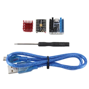 

3D Printer Accessories TMC2208 V1.0 Stepper Motor Driver + Tester Kit High Subdivision 256