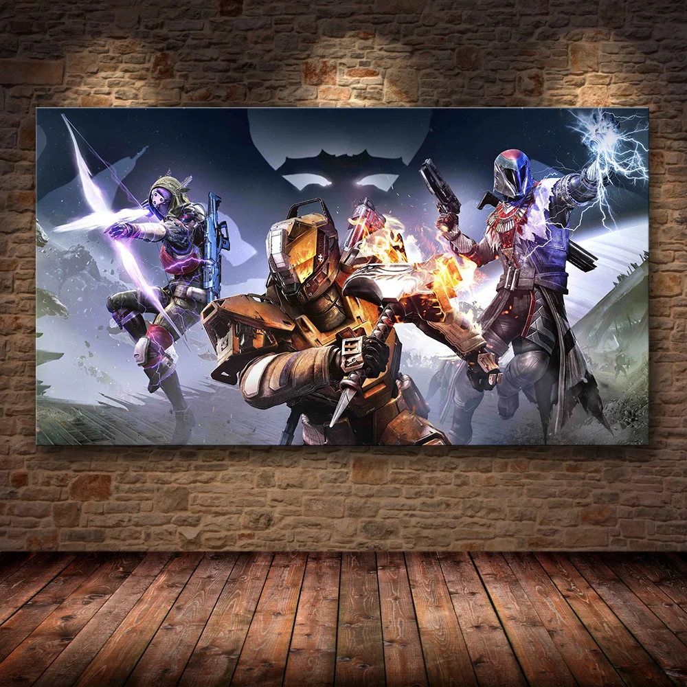 05 Destiny 2 видео игры настенный художественный холст плакат HD печатает фотографии для Гостиная украшения дома 108*60 см* 90*50 см 70*40 см - Цвет: 05
