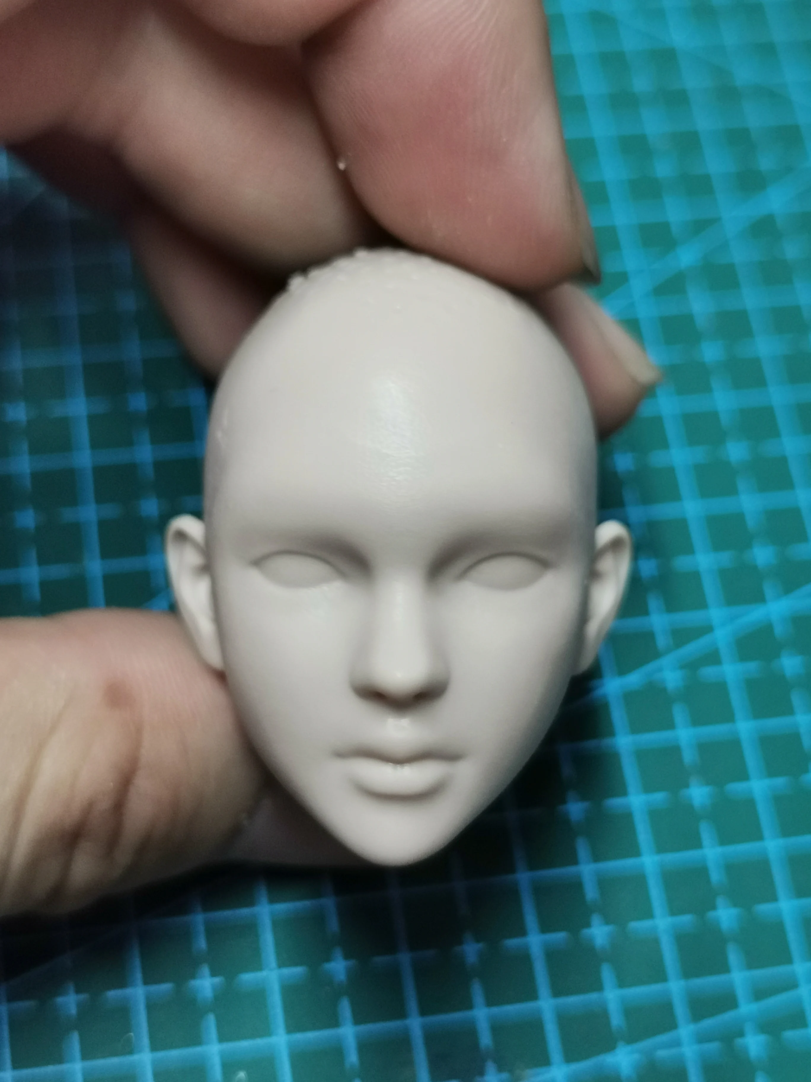 

1/6 Scale Memory Beauty Girl Bald Unpainted Head Model for 12''Figure