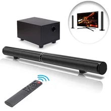 45W TV Soundbar Abnehmbare Drahtlose Bluetooth Lautsprecher Subwoofer Wired Home Theater 3D Stereo Sound Bar Unterstützung Optical RCA AUX
