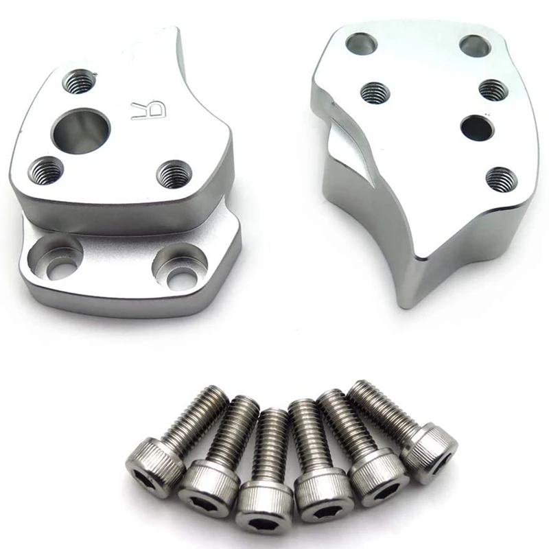 25 Millimetri Manubrio Riser Per Yamaha Fjr1300 Fjr 1300 2001-2005 Argento Maniglia Bar Risers Accessori Moto Parti