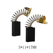 Makita – balais en carbone CB303 5x11x17mm, 2 pièces de rechange pour moteurs électriques