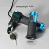 12V-96V e bike Twist Throttle with Handle For Electric Bike Throttle with LCD display Indicator Gas Handle Throttle Lock Key ► Photo 3/6