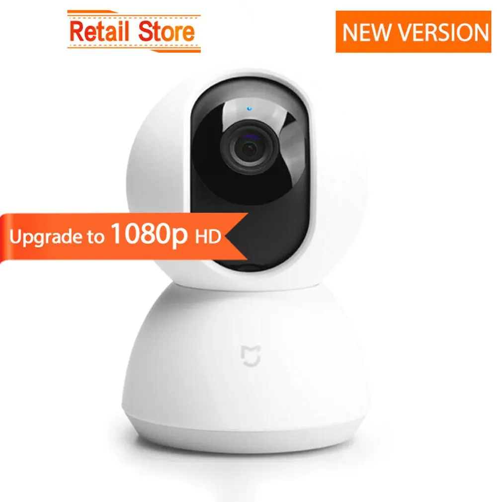 Xiaomi Mijia 1080P wifi умная камера IP веб-камера видеокамера 360 Угол панорамный беспроводной ночного видения AI улучшенное движение