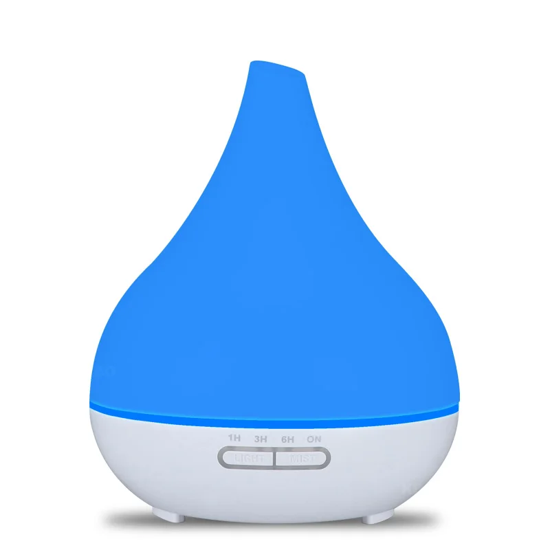 

400 ml Ultrasonic Air Humidifier Aroma Essential Oil Diffuser with 7 Color Changing LED Lights for Office Home