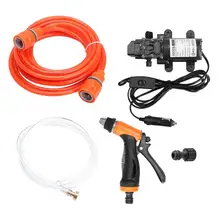 Автомойка 12 В электрический автомобиль высокого давления распылитель для омывателя электронасос система Комплект мойка автомобиля чистящий инструмент для чистки автомобиля