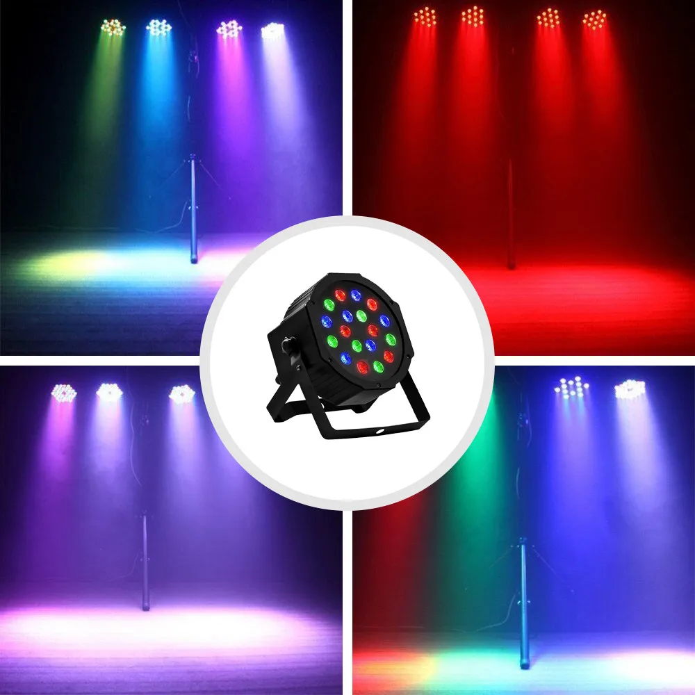 High Quality Color DMX Voice Control Self-Propelled Stage Lights Disco Ball KTV Christmas Christmas tools Dropshipping 40