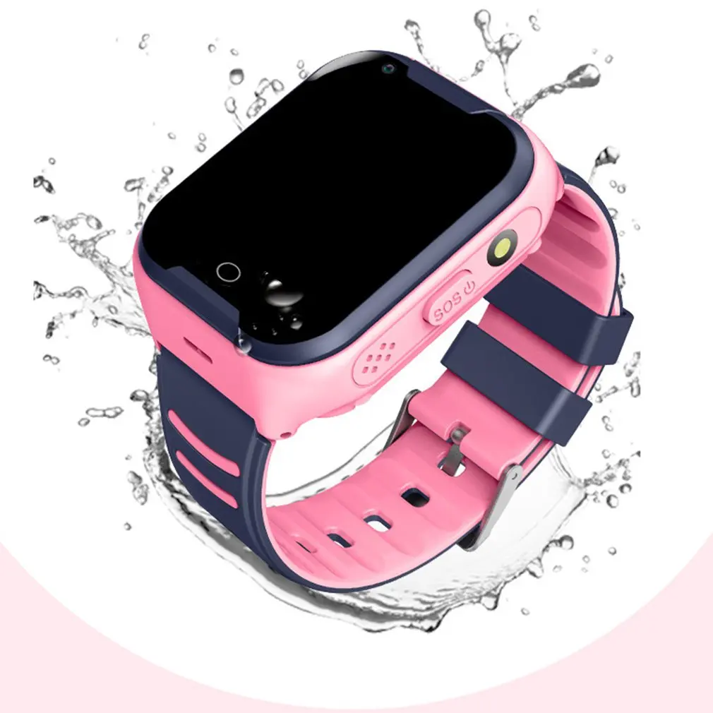 4G Smart Watch Kids Android 4.4 WiFi Touch Screen Camera GPS tracking SOS Call Children Watch - Цвет: EU AF version