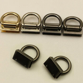 

2019 New 1PC D Shape Metal Connector for Handbag Purse Shoulder Crossbody Bag Parts Accessories Decoration