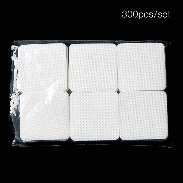Gel Nail Polish Remover Gel Polish Cleaner Manicure Nail Remover Napkins Lint-Free Wipes Cleaner Paper Pad
