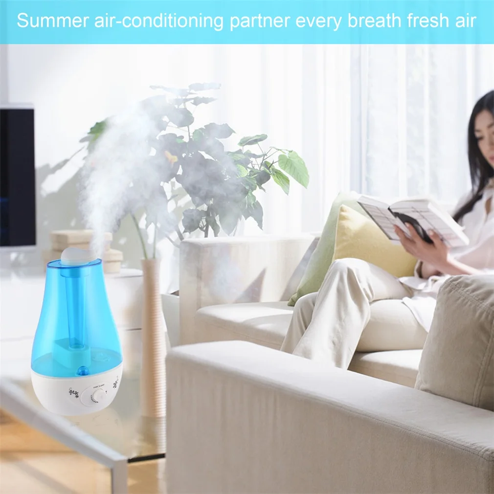 

Durable Ultrasonic Cool Mist Humidifier Whisper Quiet with LED Nightlight 3 Liter Capacity with Whole House Humidifier KLS-025