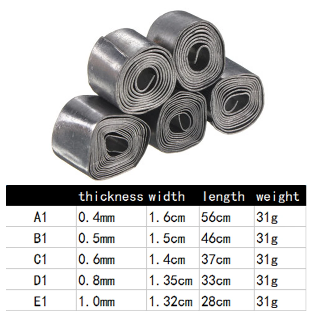 0,4 мм/0,5 мм/0,6 мм/0,8 мм/1 мм Свинцовый лист полоса распределительная Платина Олово рулон рыболовные снасти аксессуары рыболовные снасти#927