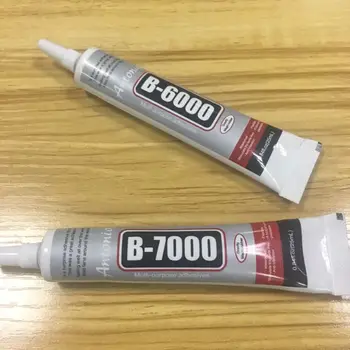 

B-6000/B-7000 25ML Rhinestone Glue Epoxy Resin Super Glue Sealant For Jewelry Rhinestone Glass Mobile B-7000 Uv Glue Gun