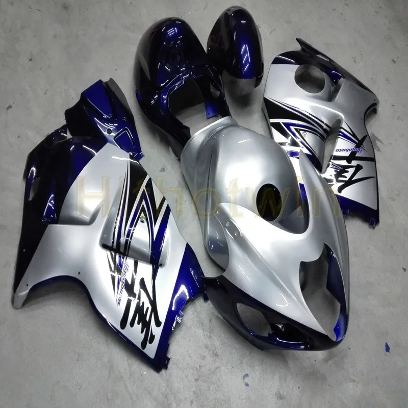 Пользовательские ABS Обтекатели для Suzuki GSX-R1300 1997-2007 год GSXR1300 97 98 99 00 01 02 03 04 05 06 07 зеленого и белого цветов - Цвет: R