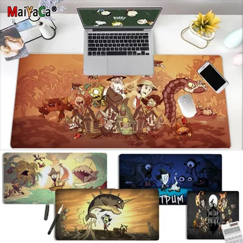 

MaiYaCa Top Quality Don't Starve Together gamer play mats Mousepad Free Shipping Large Mouse Pad Keyboards Mat