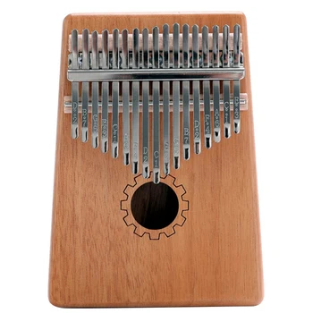 

17 Keys Kalimba Mahogany Thumb Piano with Tuning Hammer Cloth Bag Perfect for Music Lover, Beginners, Children