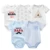2022 Baby Rompers 5-pack infantil Jumpsuit Boy&girls clothes Summer High quality Striped newborn ropa bebe Clothing Costume 34