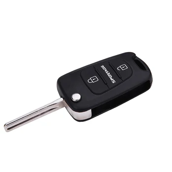 

Remote Key Shell for Kia Sportage 3 Button Flip Folding Key Fob