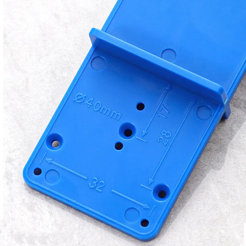 35mm 40mm Hinge Hole Drilling Guides For Woodworking Cabinet Doors Hinge Install DIY Tool Punch Drill Hole Opener Locators Drilling Guides