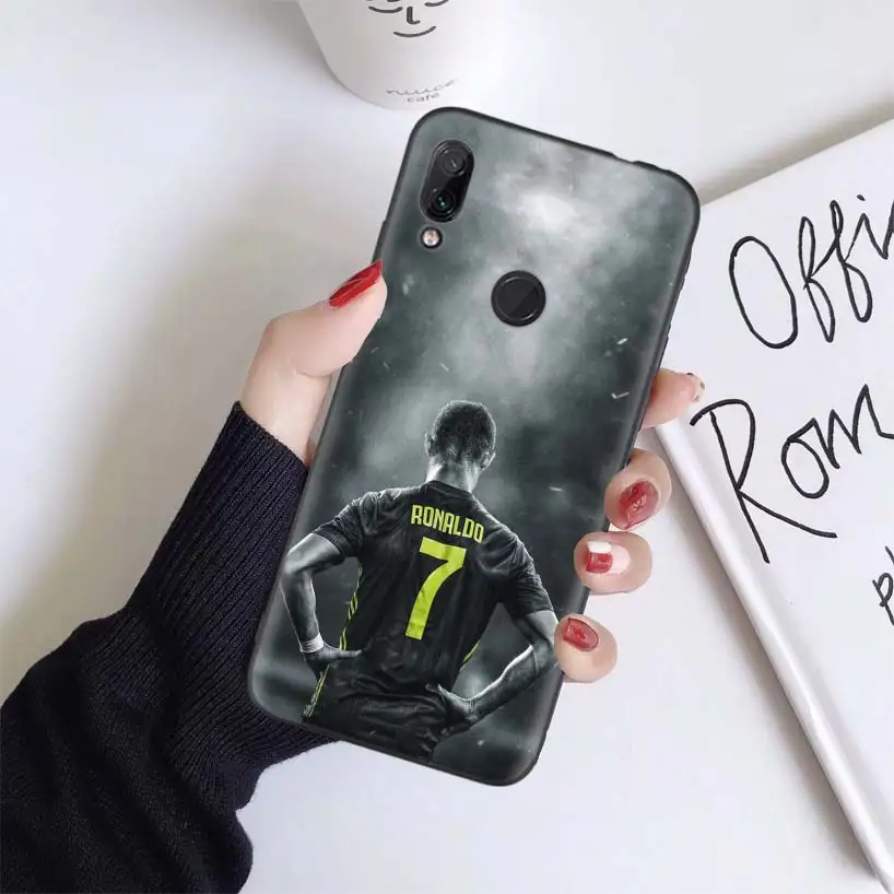 CR7 Cristiano Ronaldo чехол для Xiao mi Red mi Note 7 8 K20 7S 7A 6 6A Pro S2 5 mi Play 9T CC9 E A1 A2 Lite мягкий чехол для телефона