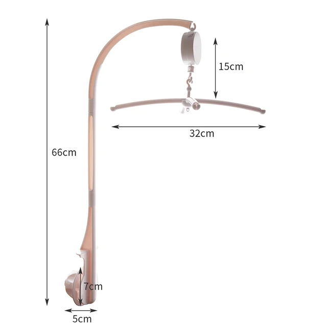 Bopoobo 1set Silicone Beads Baby Mobile Beech Wood Bird Rattles Wool Balls Kid Room Bed Hanging Decor Nursing Children Products Support Frame