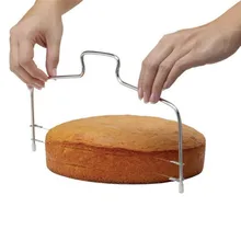 Регулируемая проволока из нержавеющей стали нож для резки торта резак для теста и пиццы триммер Ktchen аксессуары инструмент для выпечки