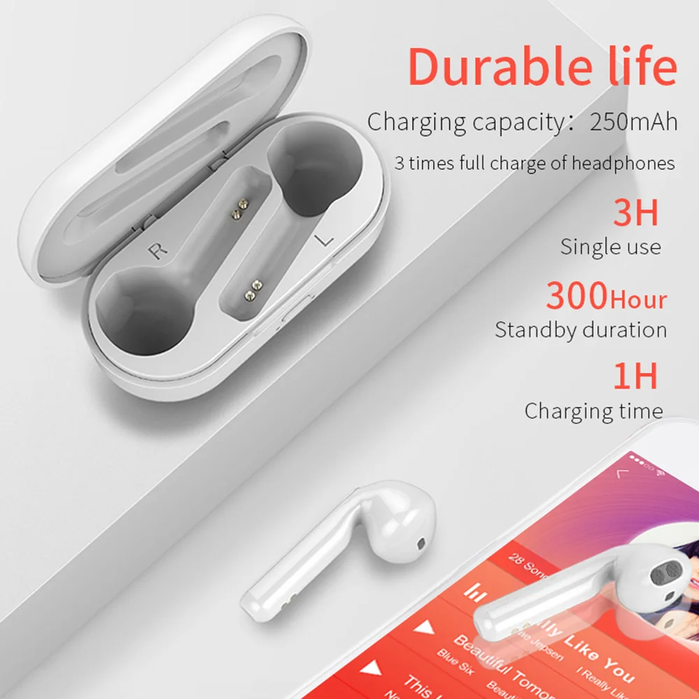 L8 беспроводные Bluetooth наушники TWS для huawei Honor Lite Xiaomi Bluetooth 5,0 наушники с микрофоном PK T3 TWS цвета