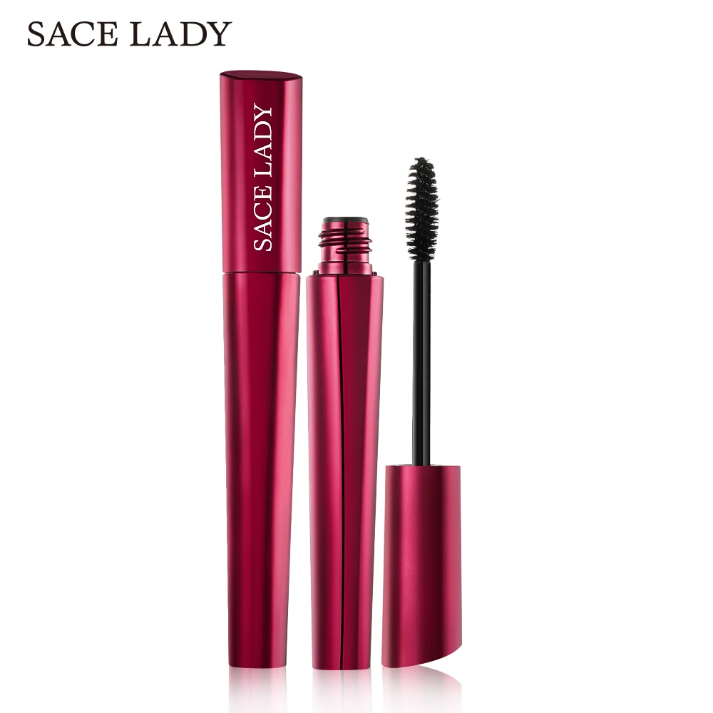 

SACE LADY 4D Silk Fiber Lash Mascara Curl Thick Eyelash Waterproof 3D Rimel Extension Make Up Volume Natural Eyelash Cosmetic
