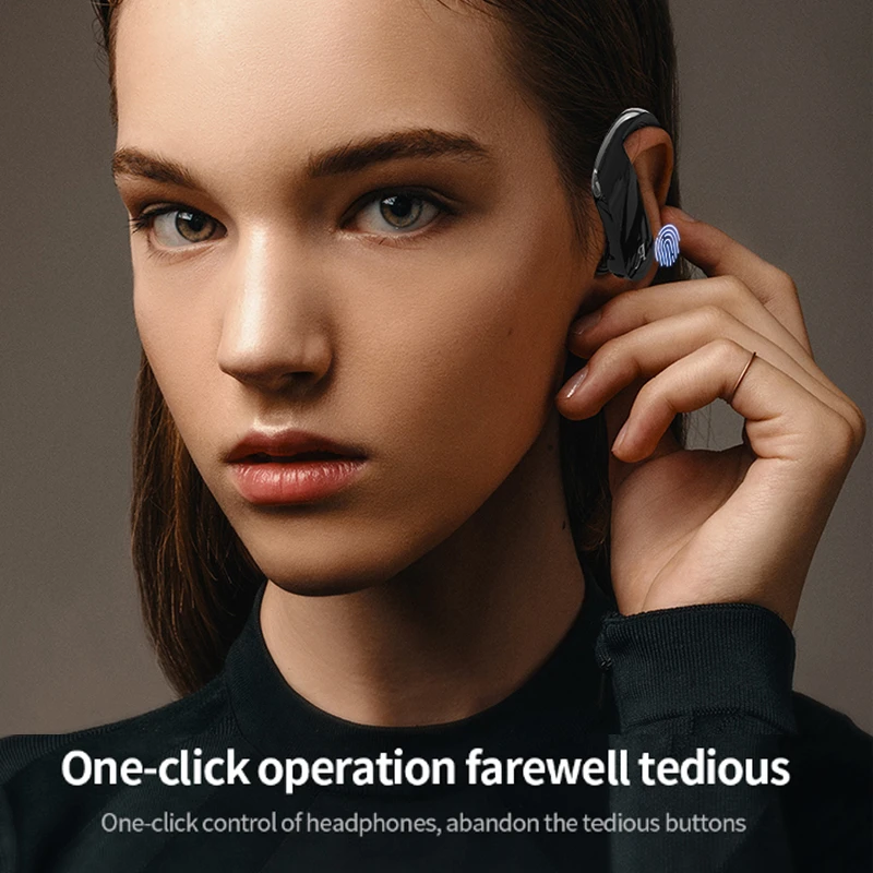 Беспроводные спортивные наушники Caletop Bluetooth гарнитура для бега Hi Fi TWS 8D звук