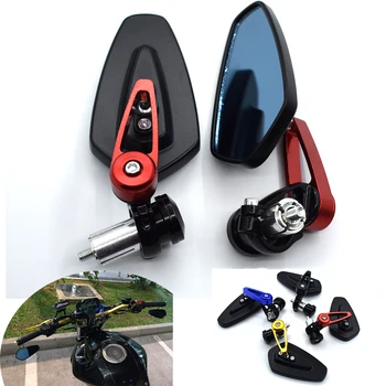 

Universal 7/8 "22mm Handlebar Motorcycle Rearview Mirror for Kawasaki ZZR600 ZX6R ZX636R ZX6RR ZX9R ZX10R Z1000 ZX12