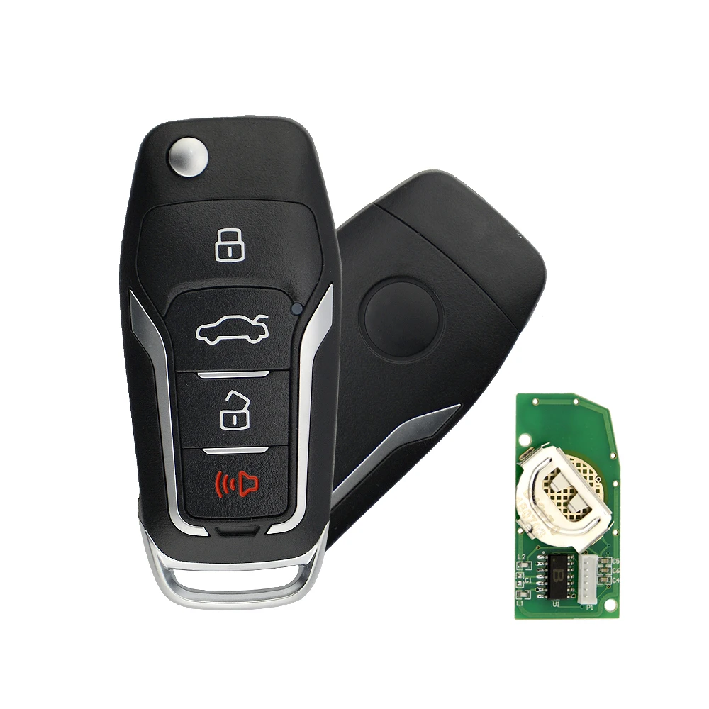 CHKJ 5 шт./лот KEYDIY KD B серии B12 4 кнопки для URG200 KD900 KD200 KD-X2 Мини Кнопка KD программист F стиль ключ для автомобиля ford