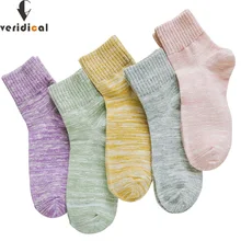 Достоверные женские Носки, хлопковая футболка с короткими хорошее качество бизнес в стиле Харадзюку для диабетиков, пушистые носки Meia тепловой Носки женской модной обуви Красочные