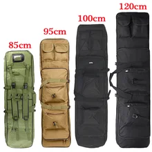 85 95 100 120cm caso saco de arma de náilon rifle mochila para sniper carabina airsoft coldre sacos tiro caça acessórios(China)
