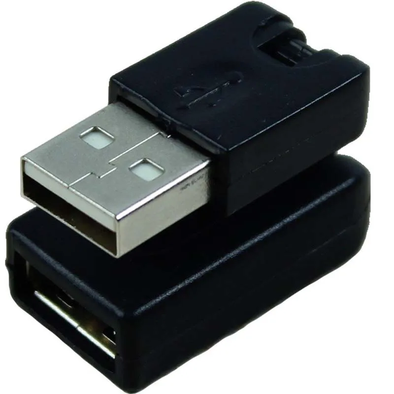 USB 2,0 мужчина к USB Женский 360 градусов угол поворота удлинитель адаптер Горячий