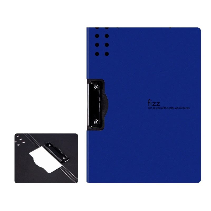 Blue 23*31 см буфер обмена A4 настраиваемая Папка Бумага Блокнот для записей доска для кормления студентов офис документов органайзер канцелярские принадлежности - Цвет: Blue