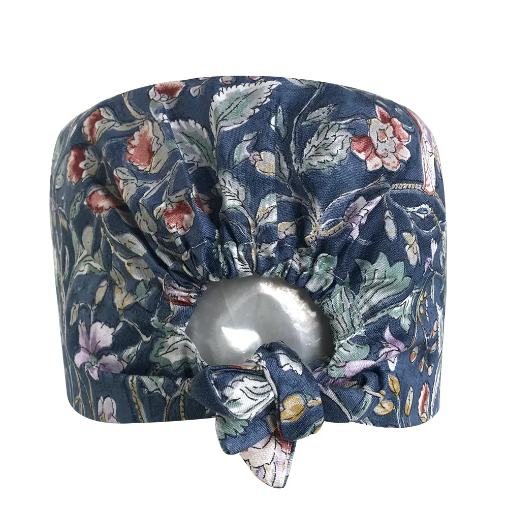 VIAOLI men women medical scrubs pharmacy Work Cap surgery nurse Hat Oral cavity Dental Clinic Pet Veterinary Surgical Cap107