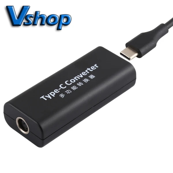 DC 7,4x0,6 мм, разъем питания Женский к USB-C/type-C Женский Разъем питания адаптер с 15 см USB-C/type C кабель